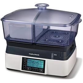 Morphy Richards 48775 Intellisteam 2 Tier Steamer - White