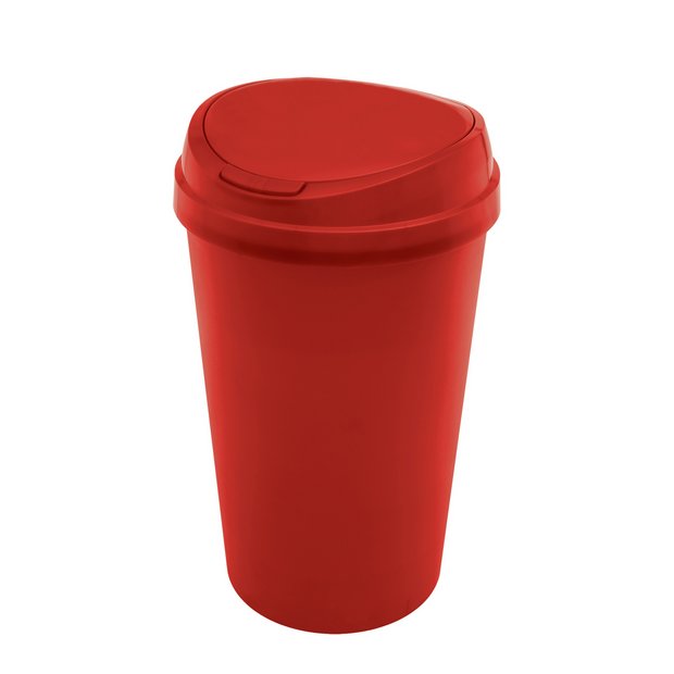 Buy HOME 45 Litre Touch Top Kitchen Bin Red at Argos.co.uk Your Online Shop for Kitchen bins