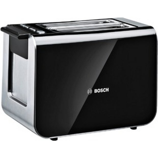 Buy Bosch TAT8613GB Styline 2 Slice Toaster Black at Argos.co.uk
