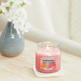 Yankee Home Inspiration Medium Jar Candle - Coral Peony