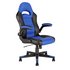 Argos Home Raptor Faux Leather Ergonomic Gaming Chair - Blue