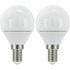 Argos Home 5W LED Mini Globe SES Light Bulb - 2 Pack