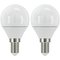 Argos Home 5W LED Mini Globe SES Light Bulb - 2 Pack