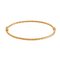 Revere 9ct Yellow Gold Hinged Twisted Bangle