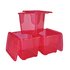 Strata Set of 3 24 Litre Pink Curve Storage Boxes