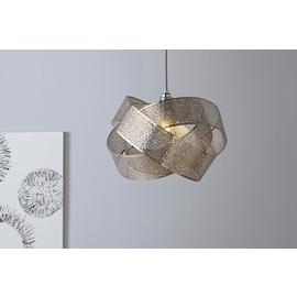 Argos Home Metal Fretwork Ribbon Twist Lampshade - 35cm