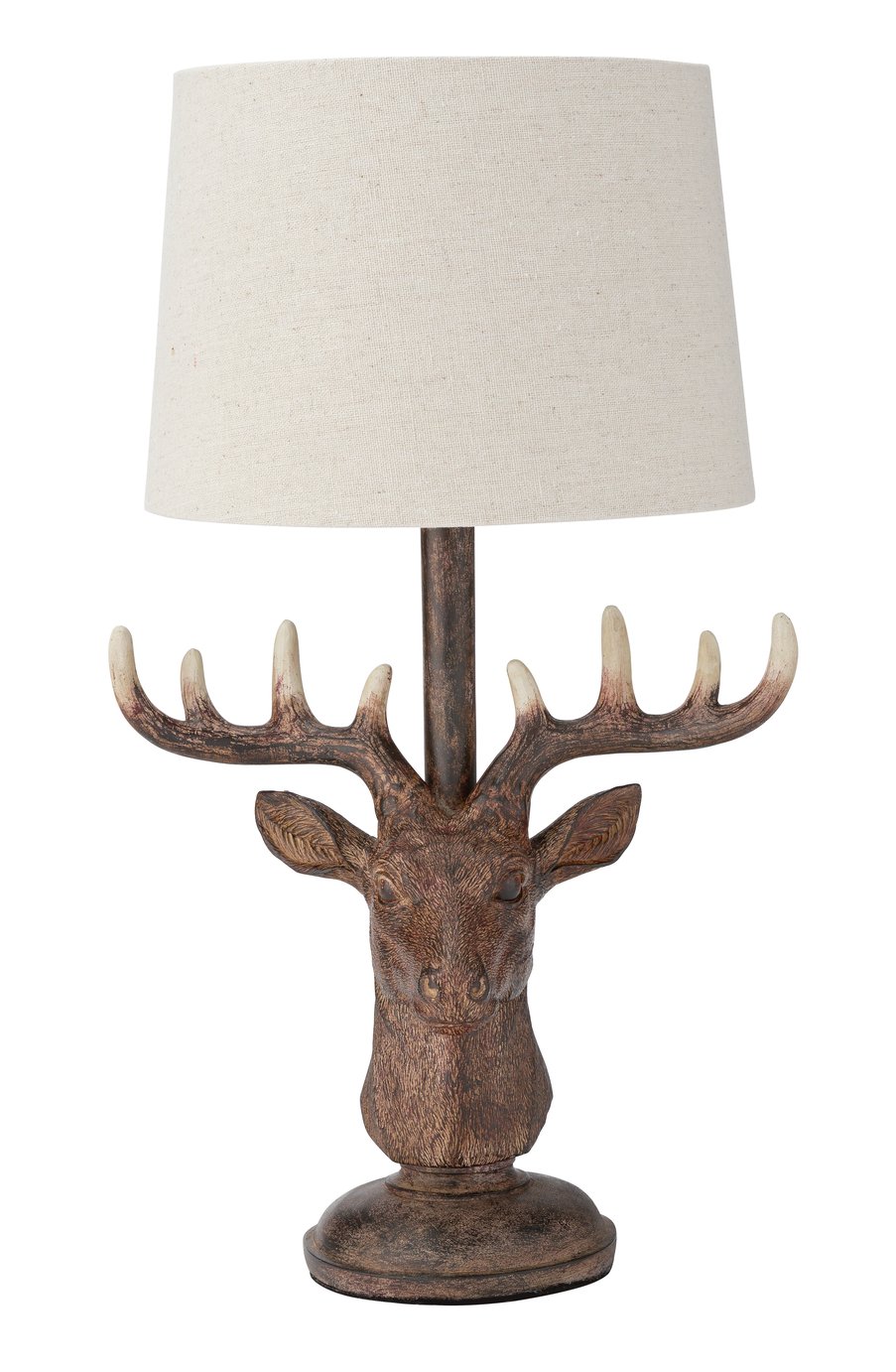 stag bedside lamp