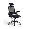 Argos Home Milton Mesh Ergonomic Office Chair - Black
