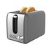 Cookworks Bullet 2 Slice Toaster - Grey