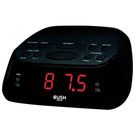 Bush Clock Radio - Black