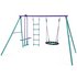 Plum Kids Garden Nest, Glider and Rope Ladder Swing Set