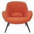 Argos Home Ollie Fabric Accent Chair - Orange