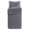 Argos Home Grey Fleece Bedding Set - Single
