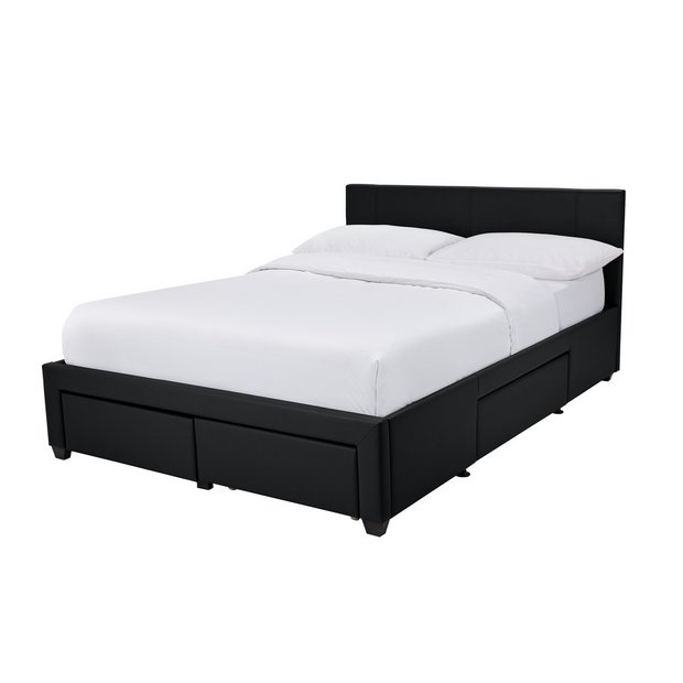 Buy Argos Home Lavendon 4 Drawer Kingsize Bed Frame Black Bed