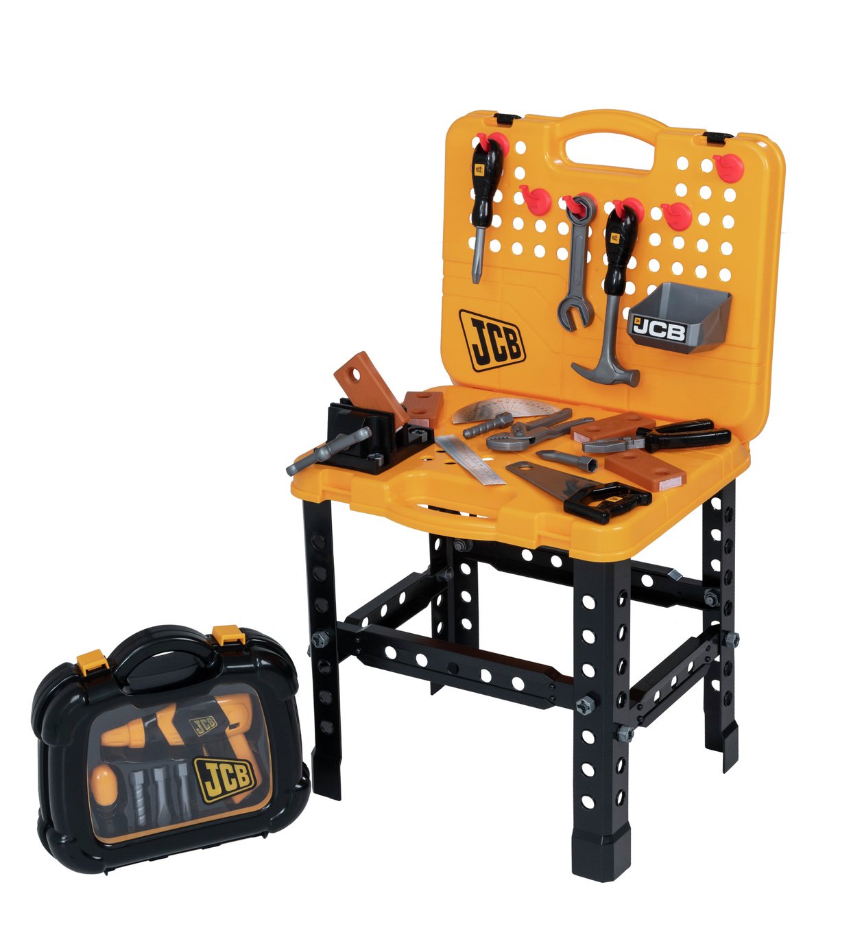 jcb toy tool bench