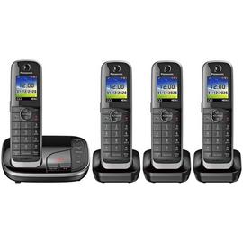 Panasonic Cordless Telephone with Answer Machine - Quad