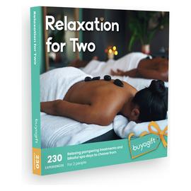 Buyagift Relaxation For Two Gift Experience