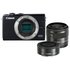 Canon EOS M100 Mirrorless Camera with 15-45mm & 22mm Lenses