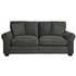 Argos Home Tammy 3 Seater Fabric Sofa - Charcoal