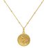 Revere 9ct Gold PLated Bee Coin Pendant