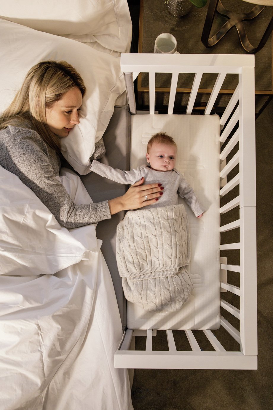 argos bedside crib