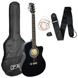 3rd Avenue Full Size Electro Acoustic Guitar and Accessories