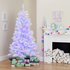 Argos Home 6ft Pre Lit Iridescent Christmas Tree - White