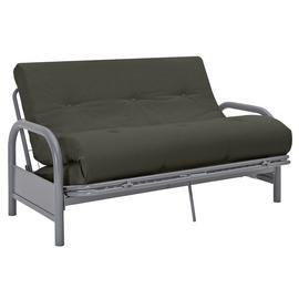 Argos Home Mexico 2 Seater Futon Sofa Bed - Grey