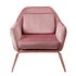 Argos Home Juliette Velvet Accent Chair - Pink