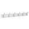 Argos Home 6 Double Chrome Coat Hooks - White