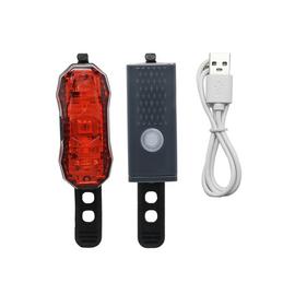 Challenge USB Rechargeable Front and Rear Bike Light Set