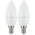 Argos Home 5W LED SES Dimmable Candle Light Bulb2 Pack