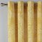 Argos Home Fern Leaf Lined Eyelet Curtains - Mustard