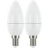 Argos Home 5W LED SES Frosted Candle Light Bulb2 Pack
