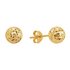 Revere 9ct Gold Ball Stud Earrings
