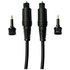 2m Audio Optical Cable - Black