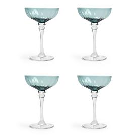 Habitat Japonica Set of 4 Champagne Coupe