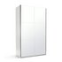 Argos Home Holsted Mirrored Small Wardrobe - White