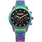 Missguided Iridescent Multicoloured Bracelet Watch