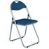 Argos Home Padded Faux Leather Folding Office Chair - Blue