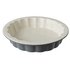 Argos Home Embossed Flan Dish - Grey