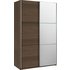 Argos Home Holsted Small Walnut Effect & Mirror Wardrobe