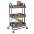 Argos Home 3 Tier Metal Trolley - Grey