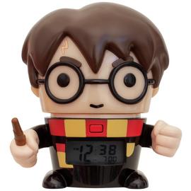 BulbBotz Harry Potter 2021791 Harry Potter Kids Night Light Alarm Clock with Characterised Sound | black/brown| plastic | 5.5 inches tall | LCD display | boy girl | official Best Price and Cheapest