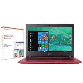 Acer Aspire 1 A114-32 Cloudbook - (Intel Celeron N4000 processor, 4GB RAM, 32GB eMMC, 14 inch HD display, Office 365 Personal, Windows 10, Red) Best Price and Cheapest