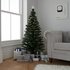 Argos Home 5ft Warm White Fibre Optic Christmas Tree - Green