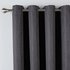 Argos Home Twilight Thermal Blackout Eyelet Curtains - Black