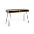 Argos Home Klark Hairpin Office Desk - Dark Wood Effect