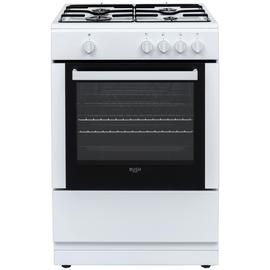 Bush BGC60SWX 60cm Single Gas Cooker - White