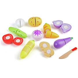 Chad Valley Wooden Vegetable Set